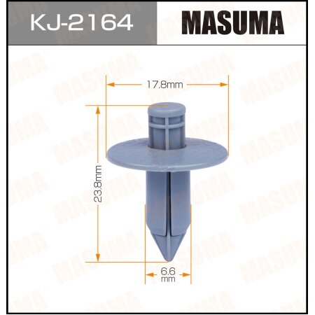 Retainer clip Masuma plastic, KJ-2164