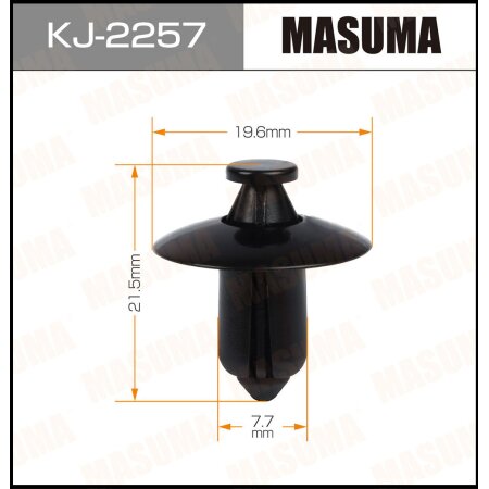 Retainer clip Masuma plastic, KJ-2257