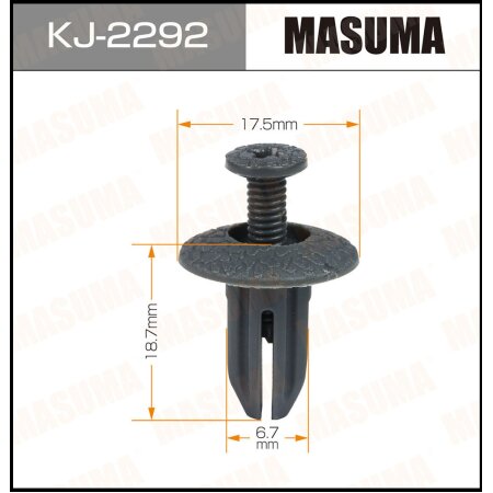 Retainer clip Masuma plastic, KJ-2292