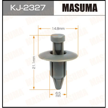 Retainer clip Masuma plastic, KJ-2327