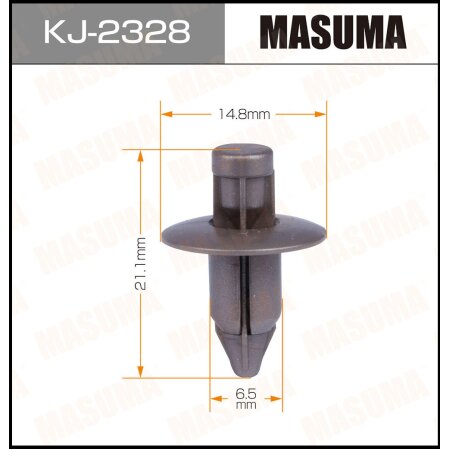 Retainer clip Masuma plastic, KJ-2328