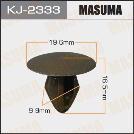 Retainer clip Masuma plastic, KJ-2333