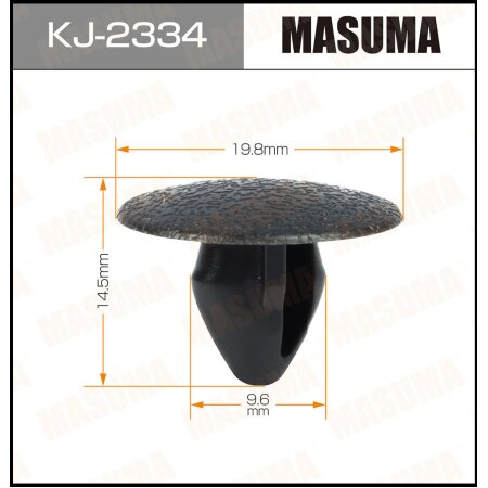 Retainer clip Masuma plastic, KJ-2334