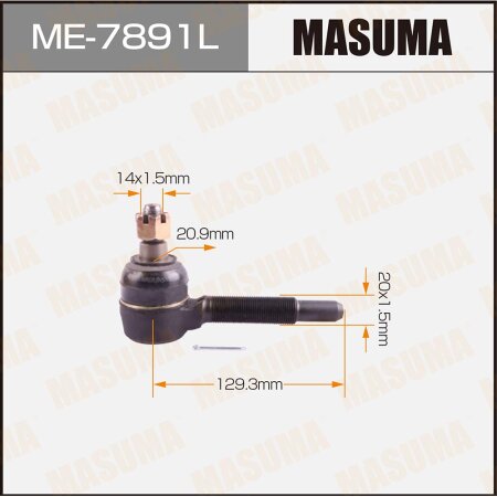 Tie rod end Masuma, ME-7891L