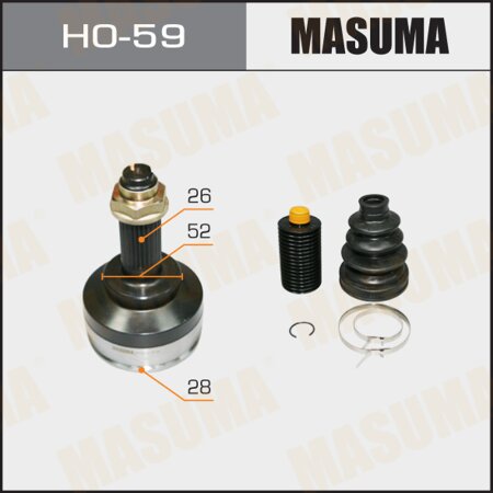 CV joint (outer) Masuma, HO-59