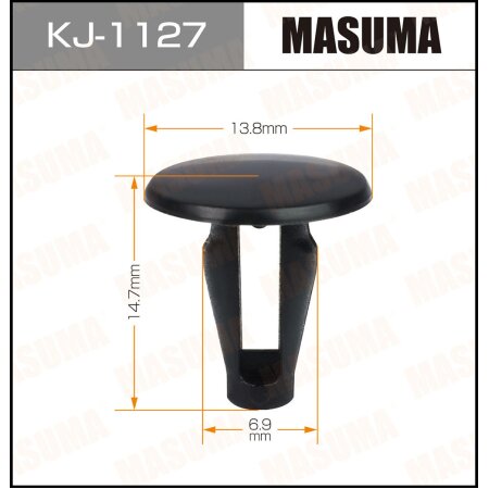 Retainer clip Masuma plastic, KJ-1127