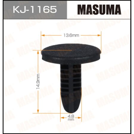 Retainer clip Masuma plastic, KJ-1165