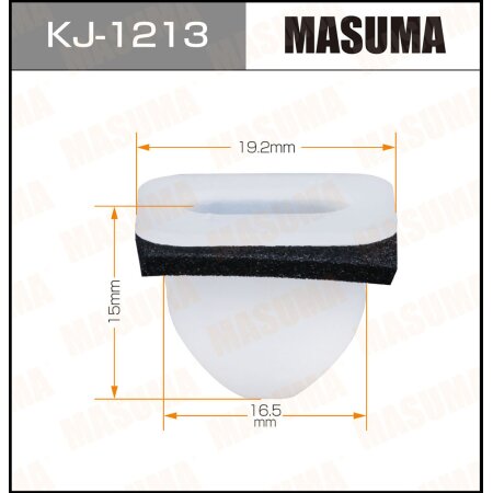 Retainer clip Masuma plastic, KJ-1213