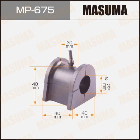 Stabilizer bar bushing Masuma, MP-675