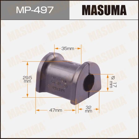 Stabilizer bar bushing Masuma, MP-497