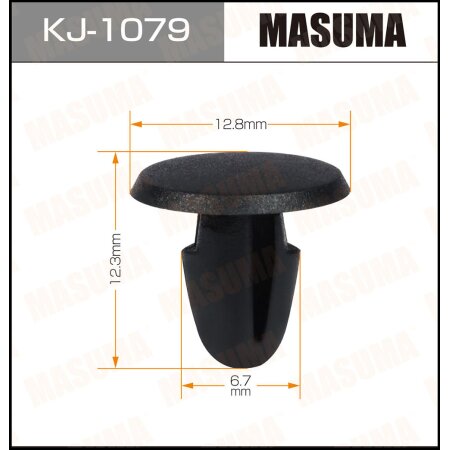 Retainer clip Masuma plastic, KJ-1079