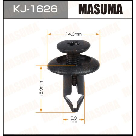 Retainer clip Masuma plastic, KJ-1626