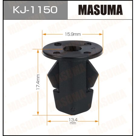 Retainer clip Masuma plastic, KJ-1150