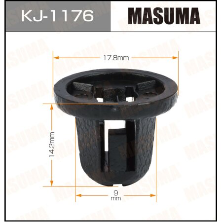 Retainer clip Masuma plastic, KJ-1176