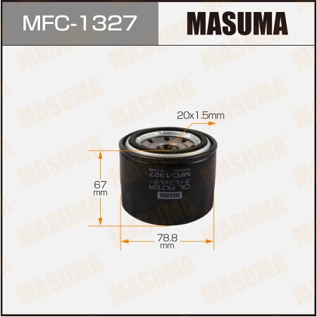 Oil filter Masuma, MFC-1327