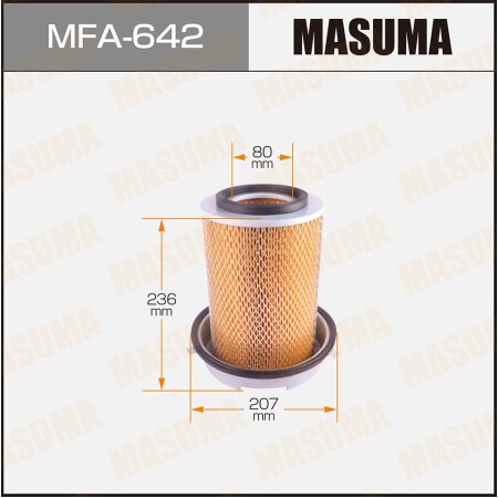 Air filter Masuma, MFA-642