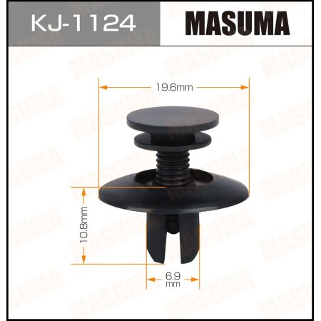 Retainer clip Masuma plastic, KJ-1124