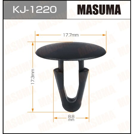 Retainer clip Masuma plastic, KJ-1220