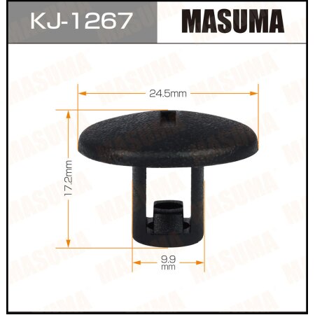 Retainer clip Masuma plastic, KJ-1267