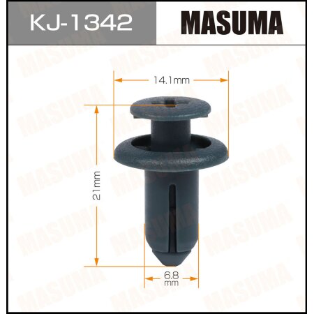 Retainer clip Masuma plastic, KJ-1342