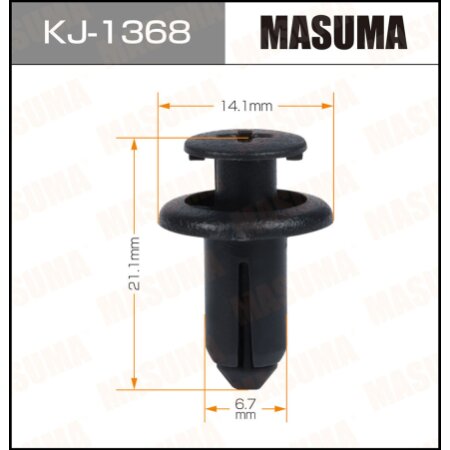 Retainer clip Masuma plastic, KJ-1368