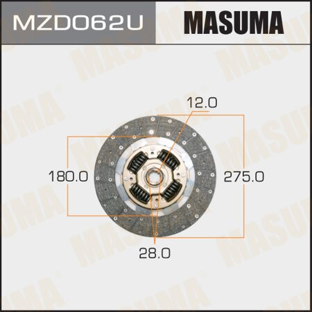 Clutch disc Masuma, MZD062U