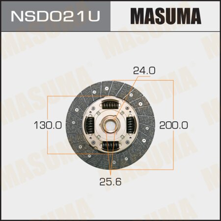 Clutch disc Masuma, NSD021U