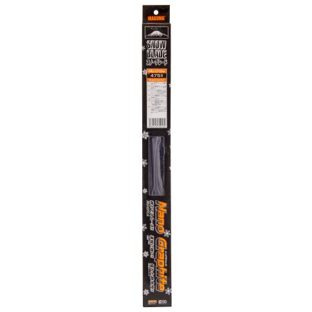 Wiper blade Masuma Nano Graphite 19" (475mm) winter, mount J-hook, MU-019W