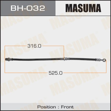 Brake hose Masuma, BH-032