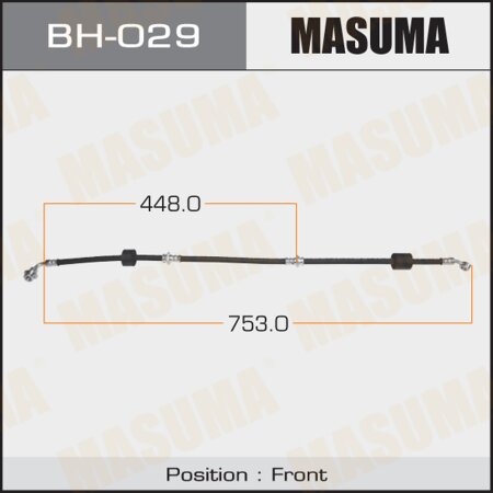 Brake hose Masuma, BH-029