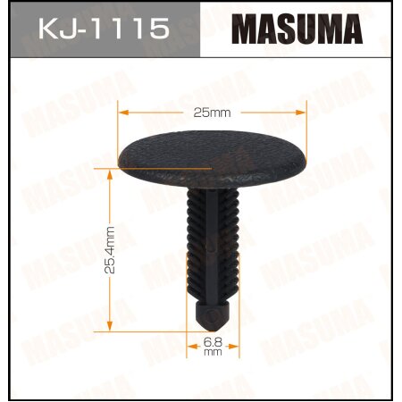 Retainer clip Masuma plastic, KJ-1115