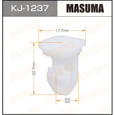 Retainer clip Masuma plastic, KJ-1237