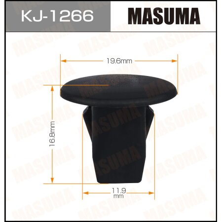 Retainer clip Masuma plastic, KJ-1266