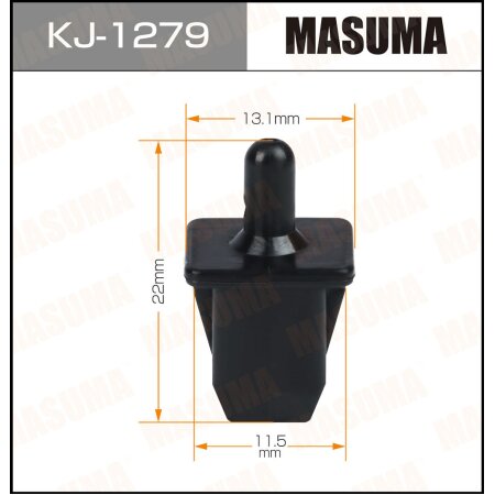 Retainer clip Masuma plastic, KJ-1279