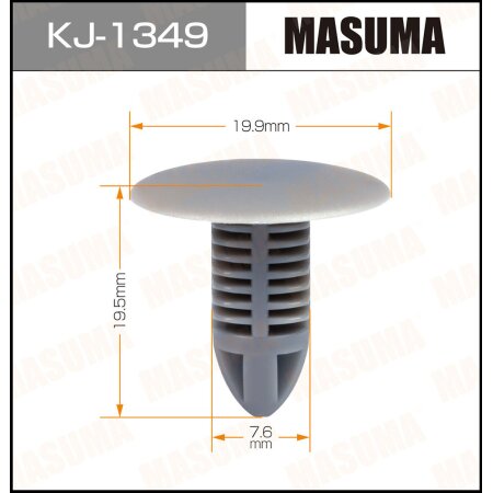 Retainer clip Masuma plastic, KJ-1349