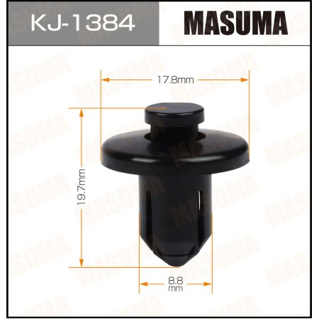 Retainer clip Masuma plastic, KJ-1384