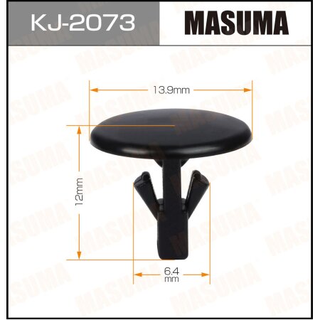 Retainer clip Masuma plastic, KJ-2073