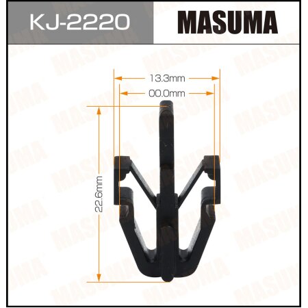 Retainer clip Masuma plastic, KJ-2220