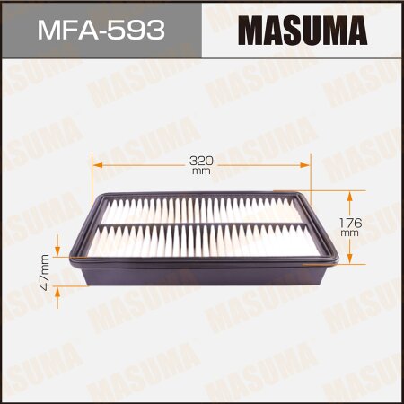 Air filter Masuma, MFA-593