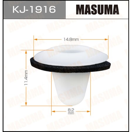 Retainer clip Masuma plastic, KJ-1916