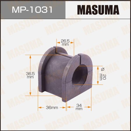 Stabilizer bar bushing Masuma, MP-1031