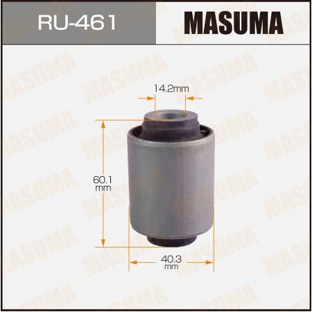 Silent block suspension bush Masuma, RU-461