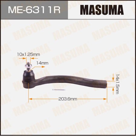 Tie rod end Masuma, ME-6311R