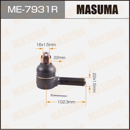 Tie rod end Masuma, ME-7931R