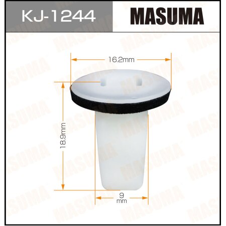 Retainer clip Masuma plastic, KJ-1244