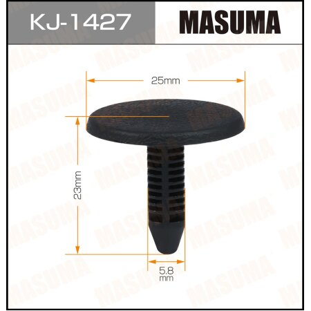 Retainer clip Masuma plastic, KJ-1427