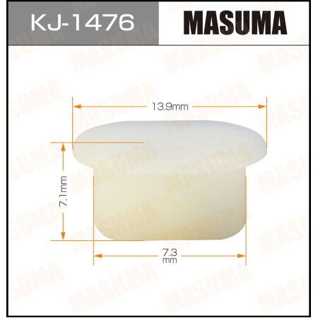 Retainer clip Masuma plastic, KJ-1476