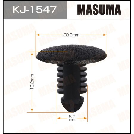 Retainer clip Masuma plastic, KJ-1547