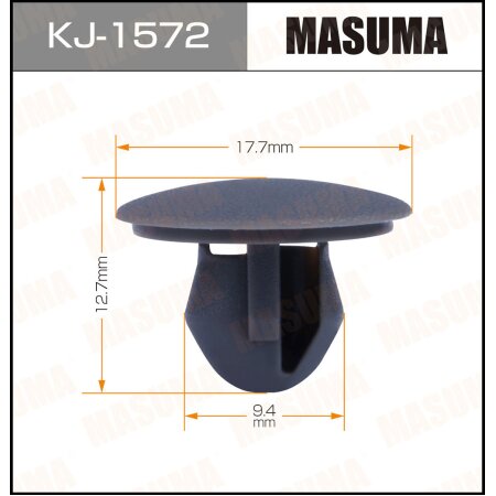 Retainer clip Masuma plastic, KJ-1572