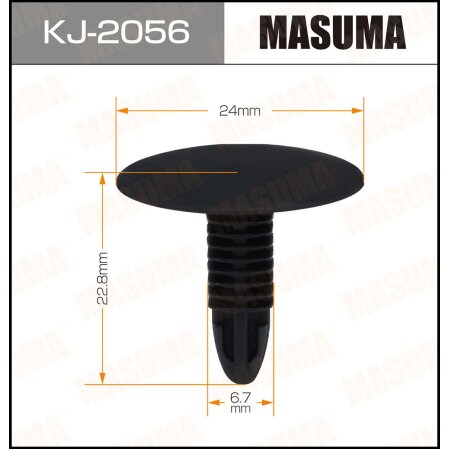 Retainer clip Masuma plastic, KJ-2056